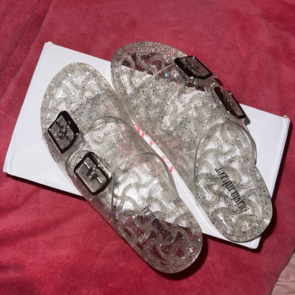 Jelly Glitter Sandals - Picture 2 of 3